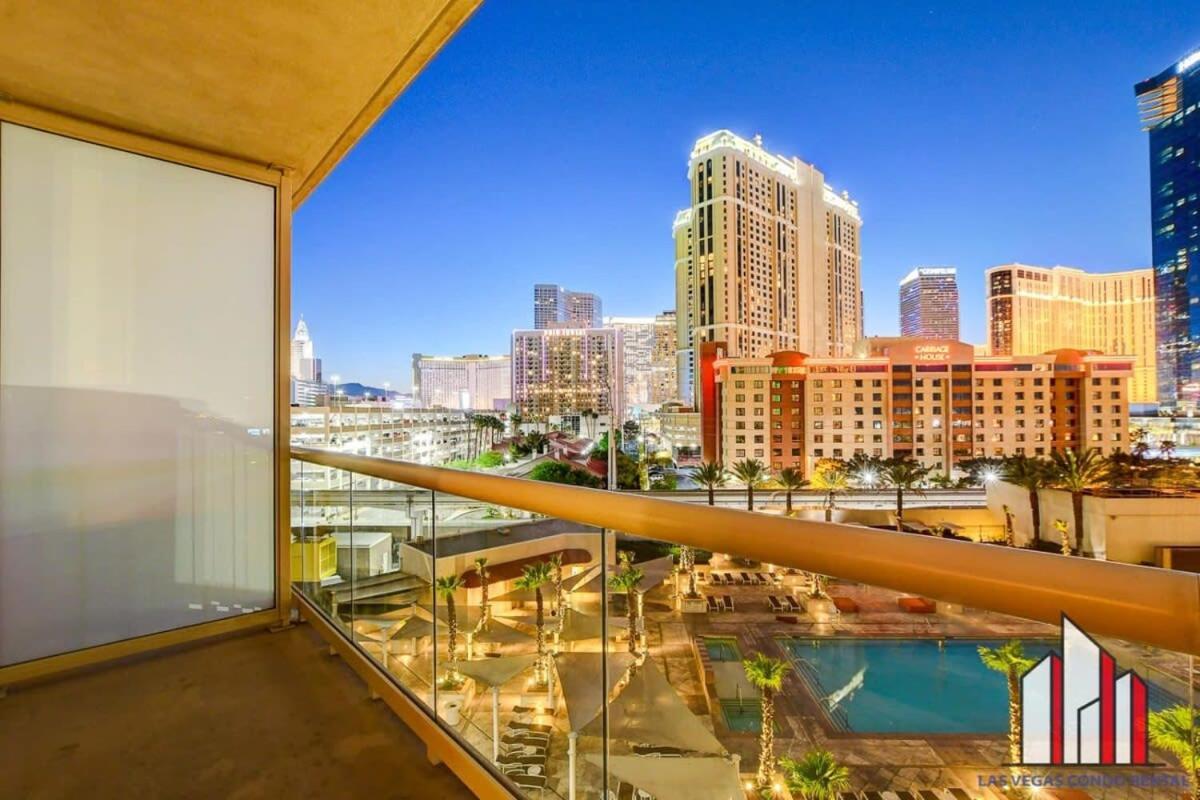 Mgm Signature-04-707 Strip View Balcony Studio Las Vegas Extérieur photo