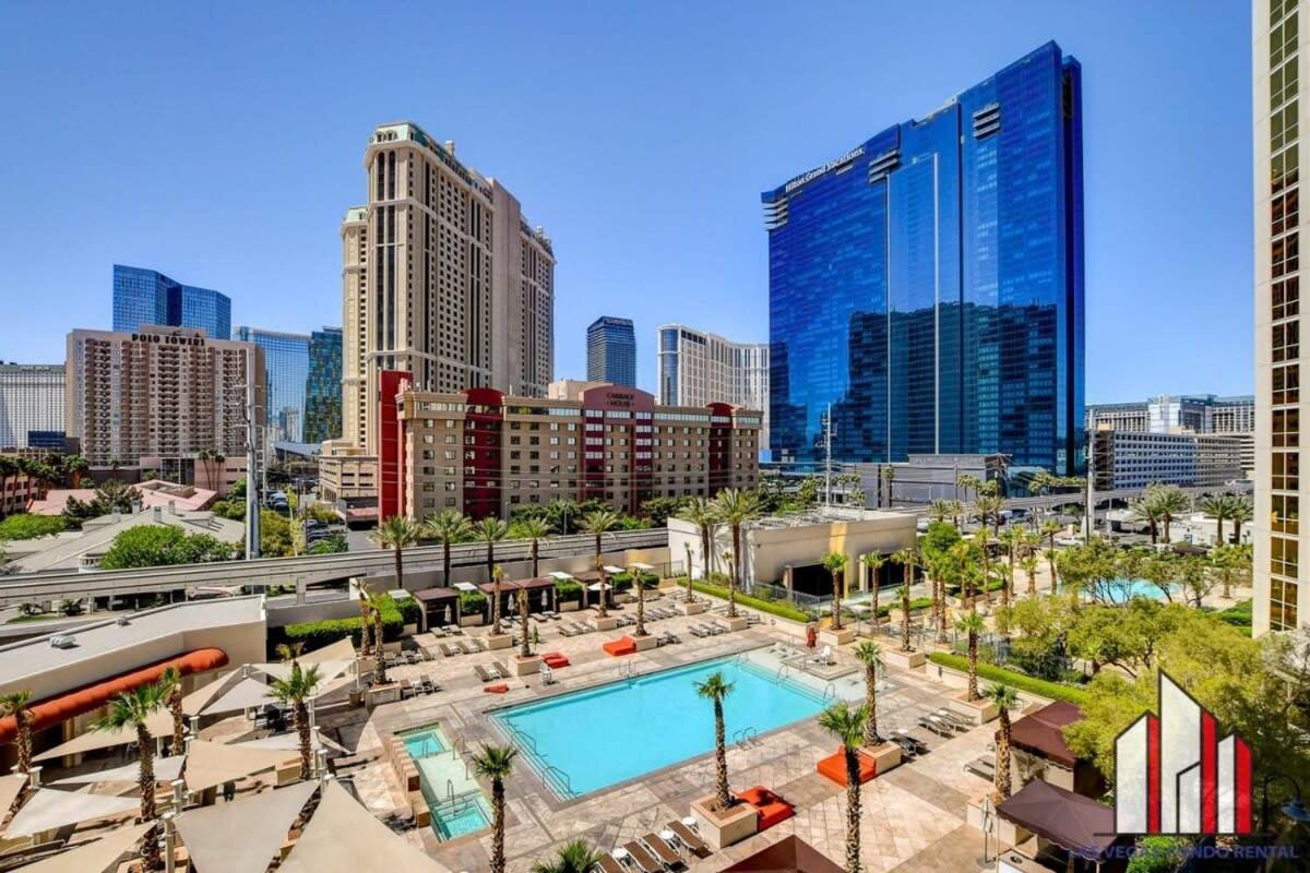 Mgm Signature-04-707 Strip View Balcony Studio Las Vegas Extérieur photo