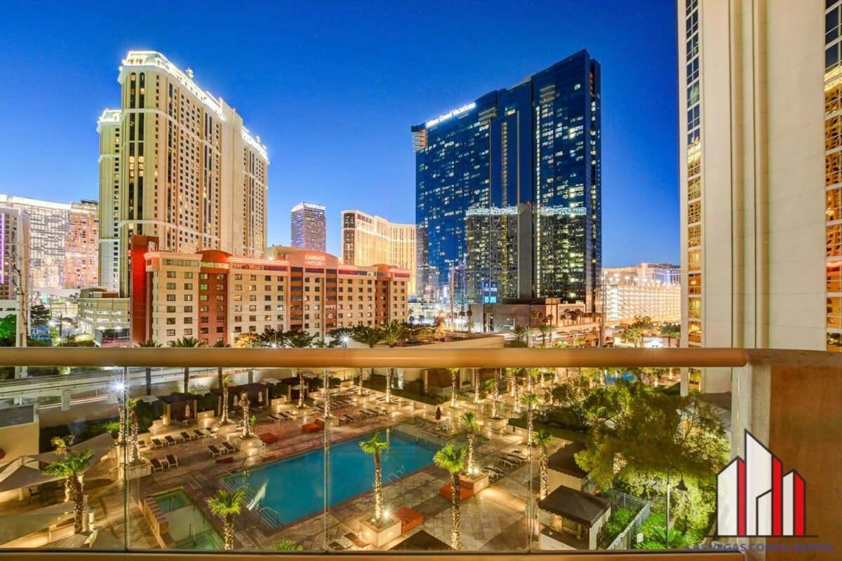 Mgm Signature-04-707 Strip View Balcony Studio Las Vegas Extérieur photo