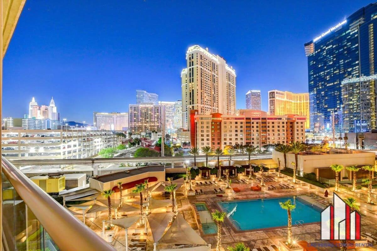 Mgm Signature-04-707 Strip View Balcony Studio Las Vegas Extérieur photo