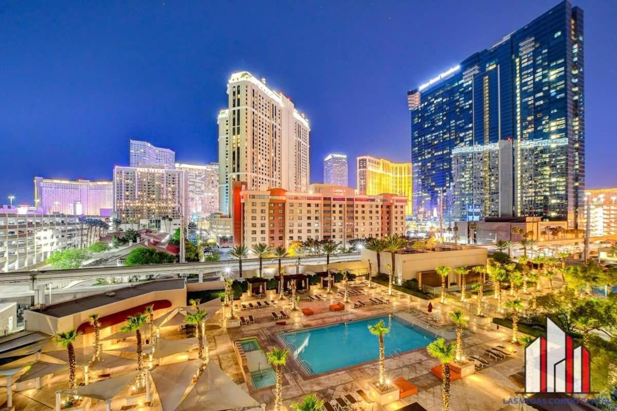 Mgm Signature-04-707 Strip View Balcony Studio Las Vegas Extérieur photo